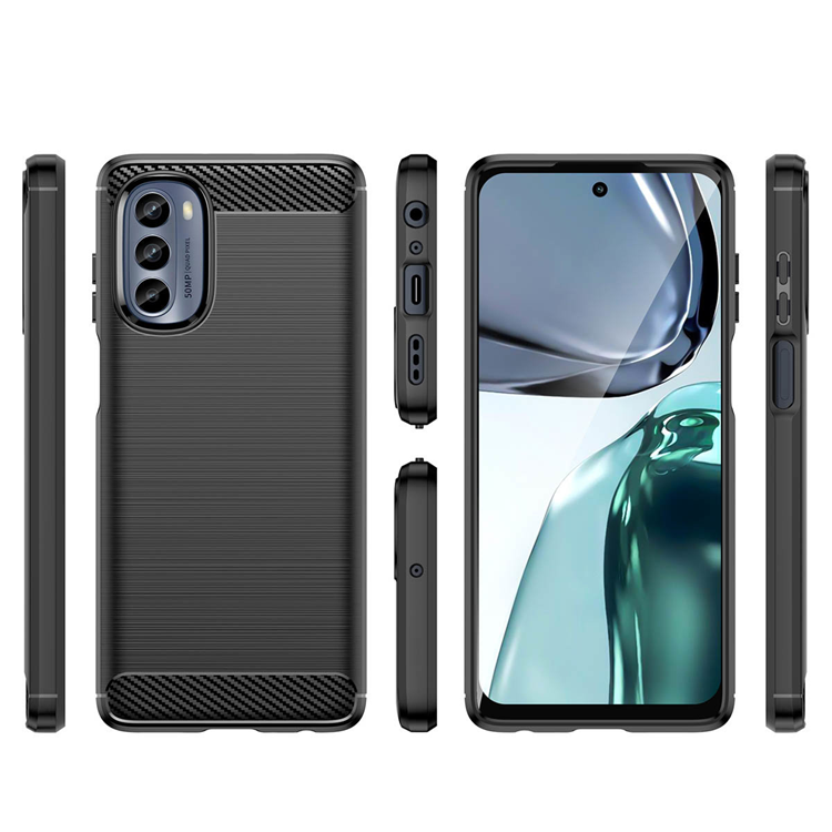 OEM Mobilskal till Motorola Moto G62 5G Carbon - Svart