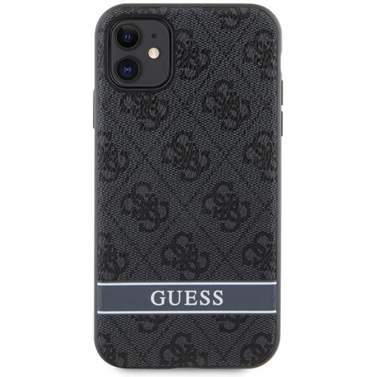 Guess Guess Mobilskal till iPhone 11/XR Stripe - Grå