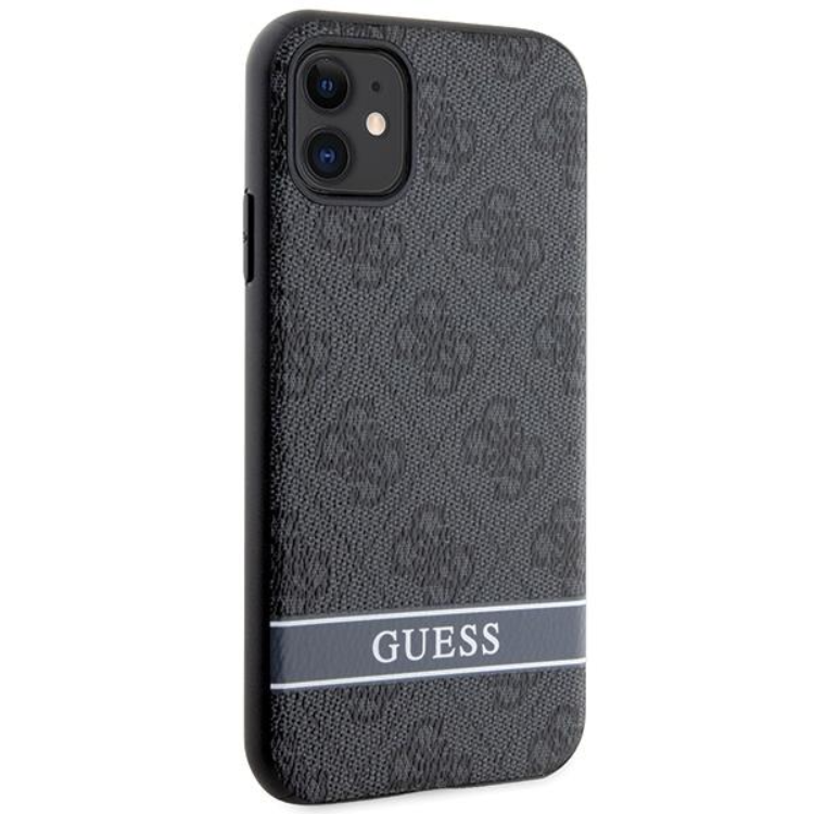 Guess Guess Mobilskal till iPhone 11/XR Stripe - Grå