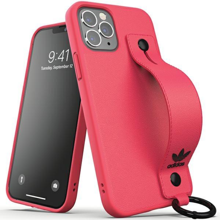 Adidas Adidas Mobilskal till iPhone 12/12 Pro OR Hand Strap - Rosa