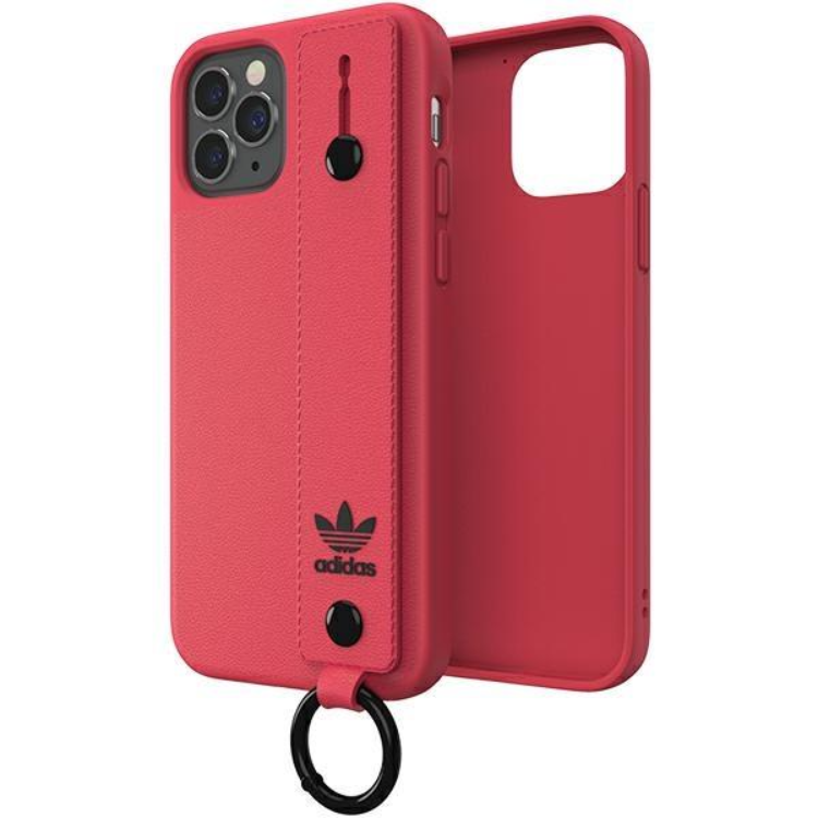 Adidas Adidas Mobilskal till iPhone 12/12 Pro OR Hand Strap - Rosa