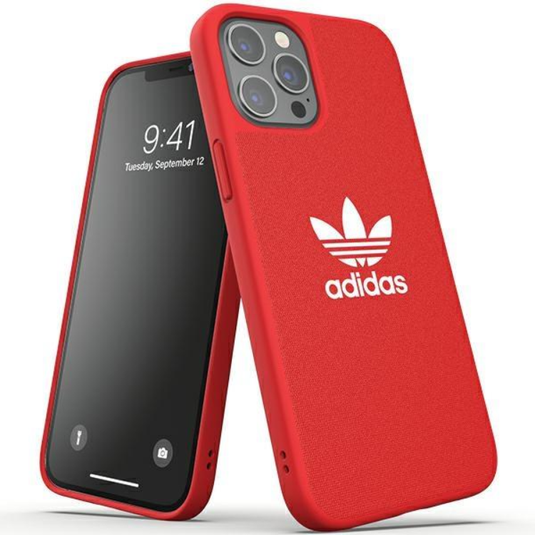Adidas Adidas Mobilskal till iPhone 12 Pro Max Or Molded Canvas - Röd