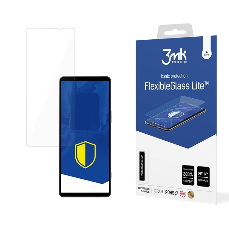 3MK 3MK Sony Xperia 1 V Hybrid Okrossbart Glas FlexibleGlass Lite