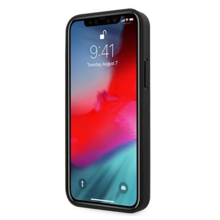 BMW BMW iPhone 12/12 Pro Skal Läder - Svart