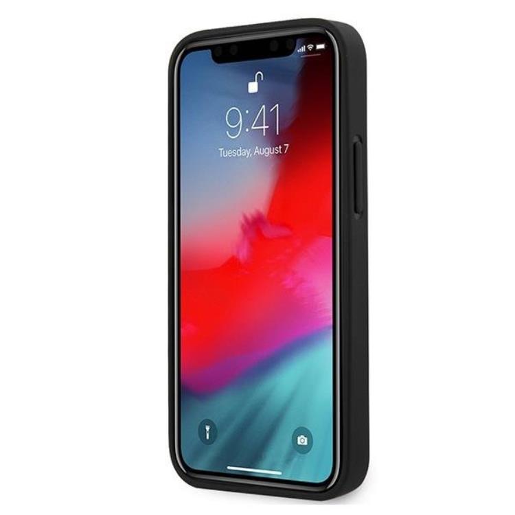 Ferrari Ferrari Off Track Quilted Skal iPhone 12 Mini - Svart