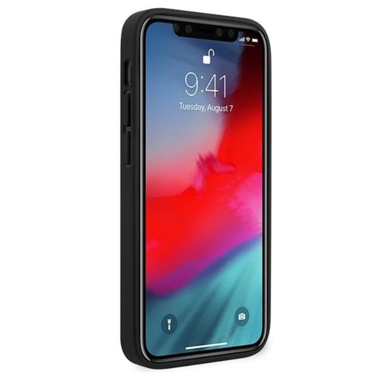 Ferrari Ferrari Off Track Quilted Skal iPhone 12 Mini - Svart