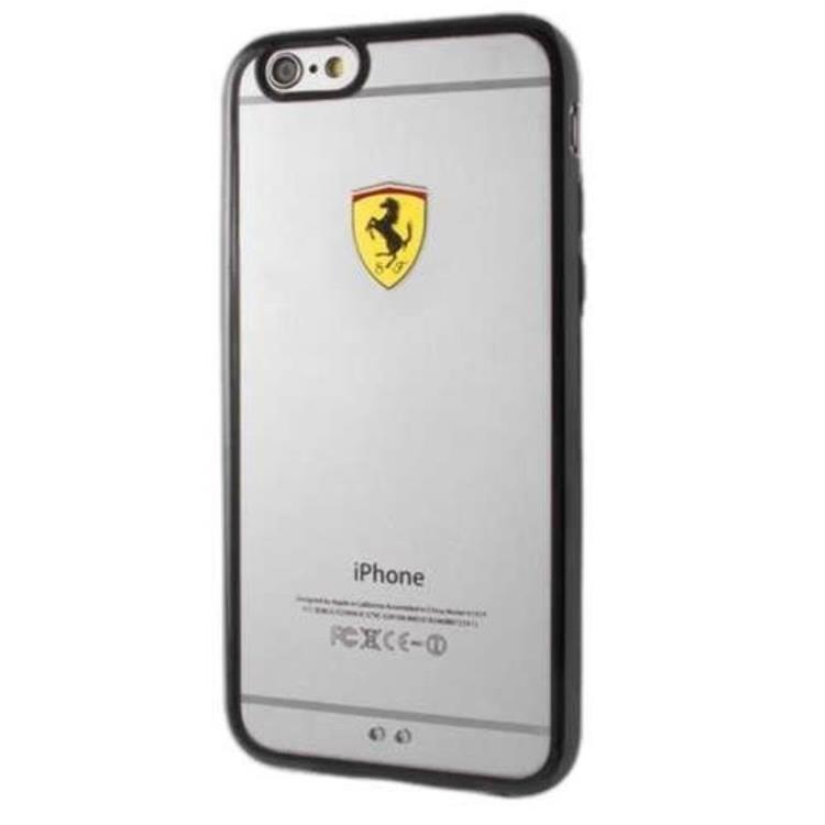 Ferrari Ferrari Racing Shield Skal iPhone 6 / 6S - Transparent / Svart