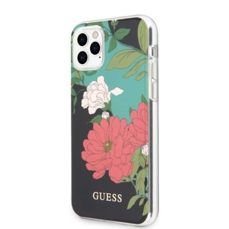 Guess Guess N ° 1 Flower Collection Skal iPhone 11 Pro - Svart