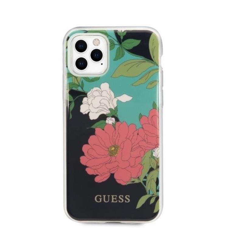 Guess Guess N ° 1 Flower Collection Skal iPhone 11 Pro - Svart