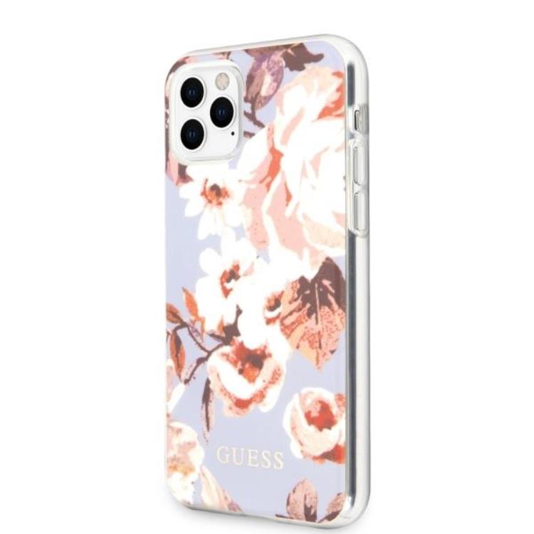 Guess Guess N ° 2 Flower Collection Skal iPhone 11 Pro Max - Lila