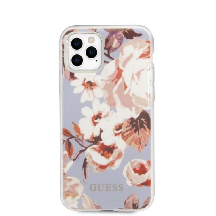 Guess Guess N ° 2 Flower Collection Skal iPhone 11 Pro Max - Lila