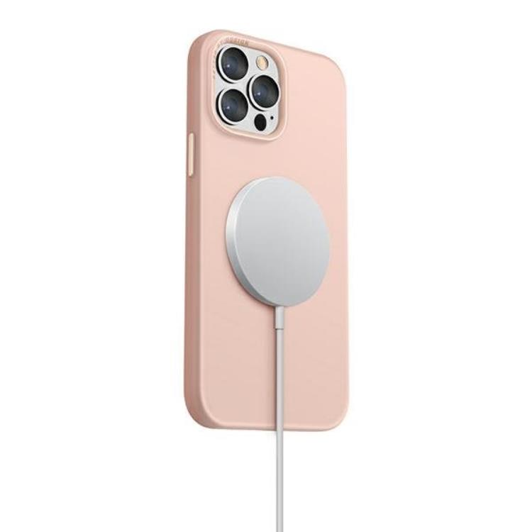 UNIQ UNIQ Lino Hue MagSafe Skal iPhone 13 Pro / 13 - Rosa