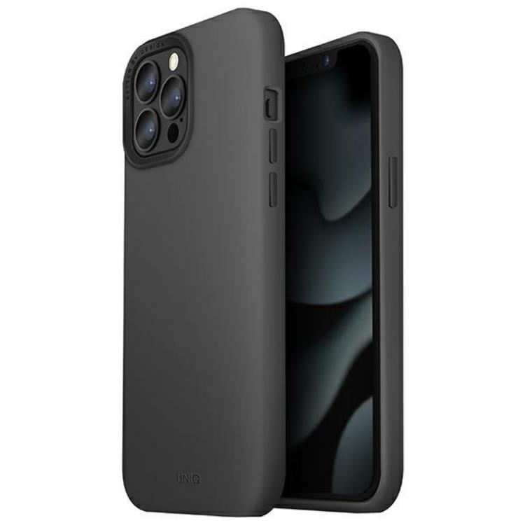 UNIQ UNIQ Lino Hue MagSafe Skal iPhone 13 Pro Max - Grå
