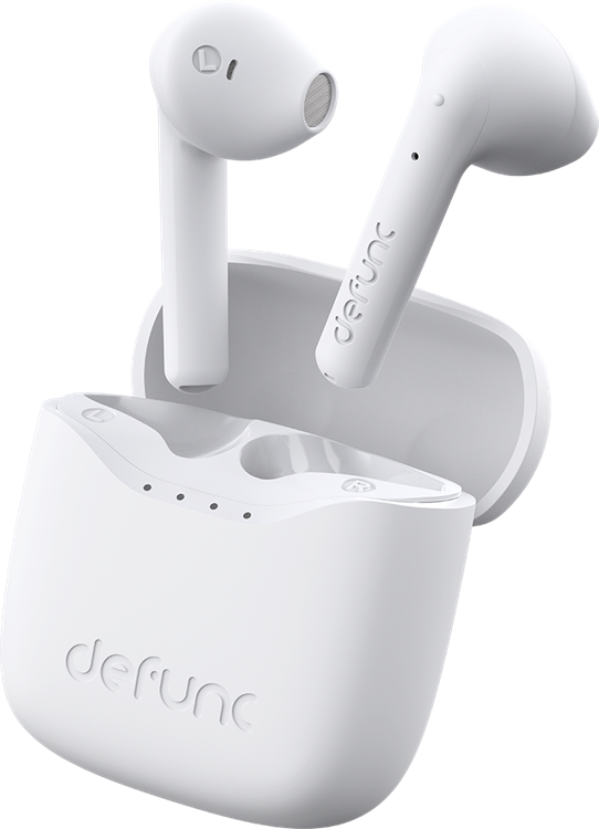 DeFunc Defunc In-Ear Hörlurar Trådlösa Bluetooth 5.3 True Lite - Vit