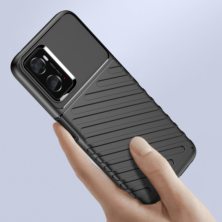 OEM Realme 9i/Oppo A76/A36 Mobilskal Thunder Armored - Svart