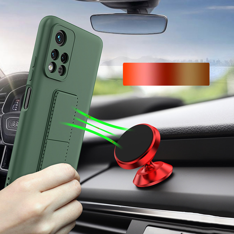 Wozinsky Wozinsky Mobilskal till Xiaomi Redmi Note 11/11S Kickstand - Svart