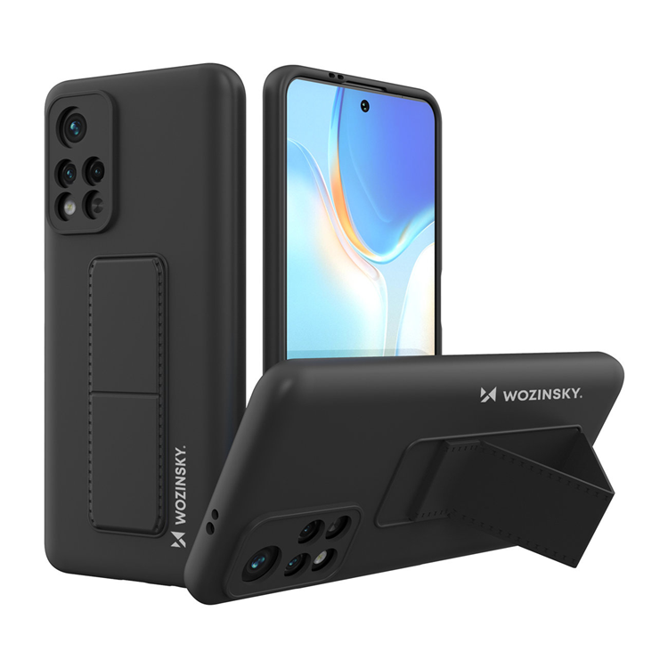 Wozinsky Wozinsky Mobilskal till Xiaomi Redmi Note 11/11S Kickstand - Svart