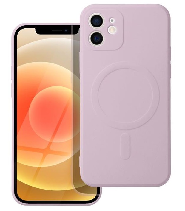 OEM iPhone 12 Mini Skal MagSafe Silicone - Rosa