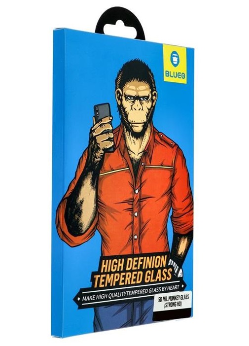 BlueO BlueO iPhone 14 Skärmskydd i Härdat Glas 5D - Svart