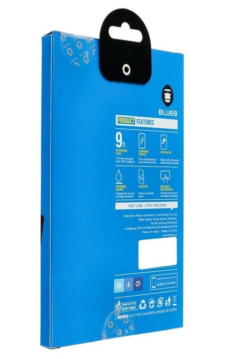 BlueO BlueO iPhone 14 Skärmskydd i Härdat Glas 5D - Svart