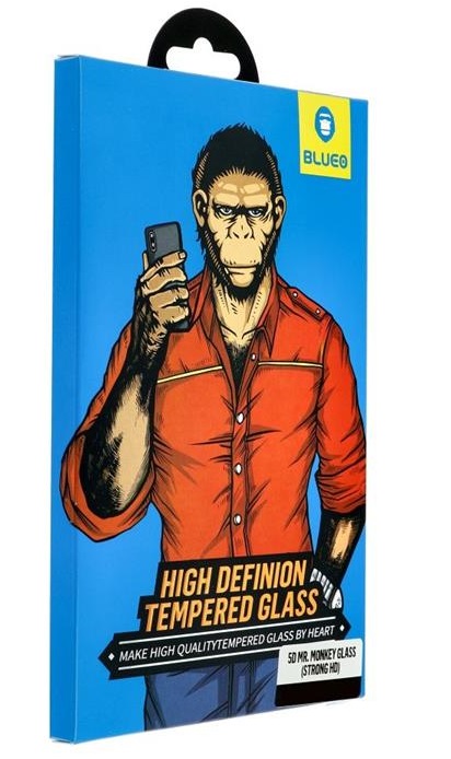 BlueO BlueO iPhone 14 Plus Skärmskydd i Härdat glas 5D - Svart