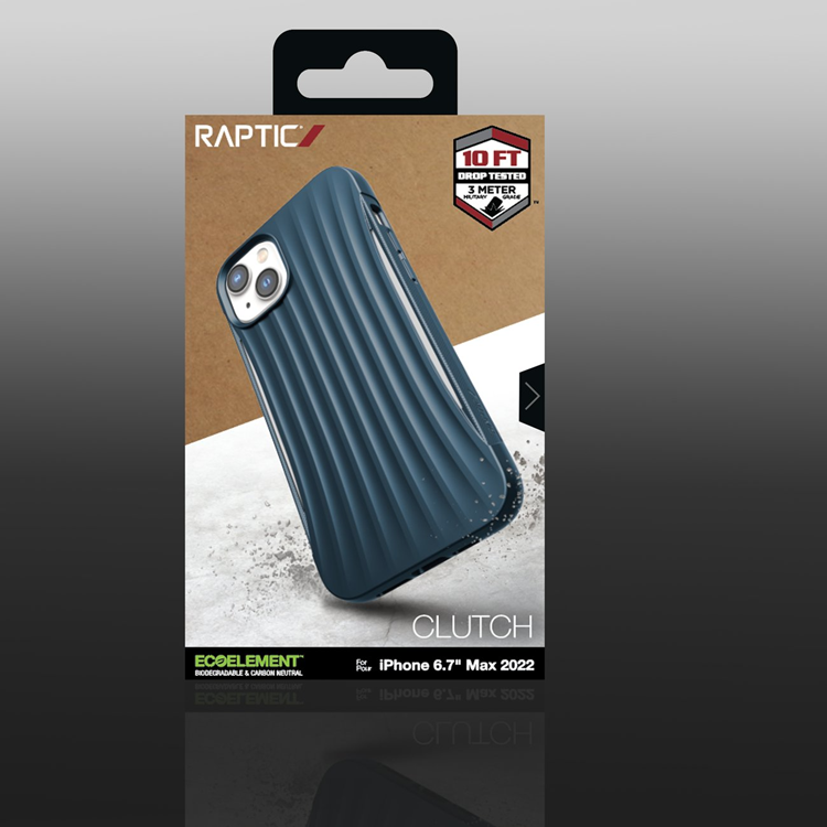 Raptic Raptic iPhone 14 Plus Skal Clutch - Blå