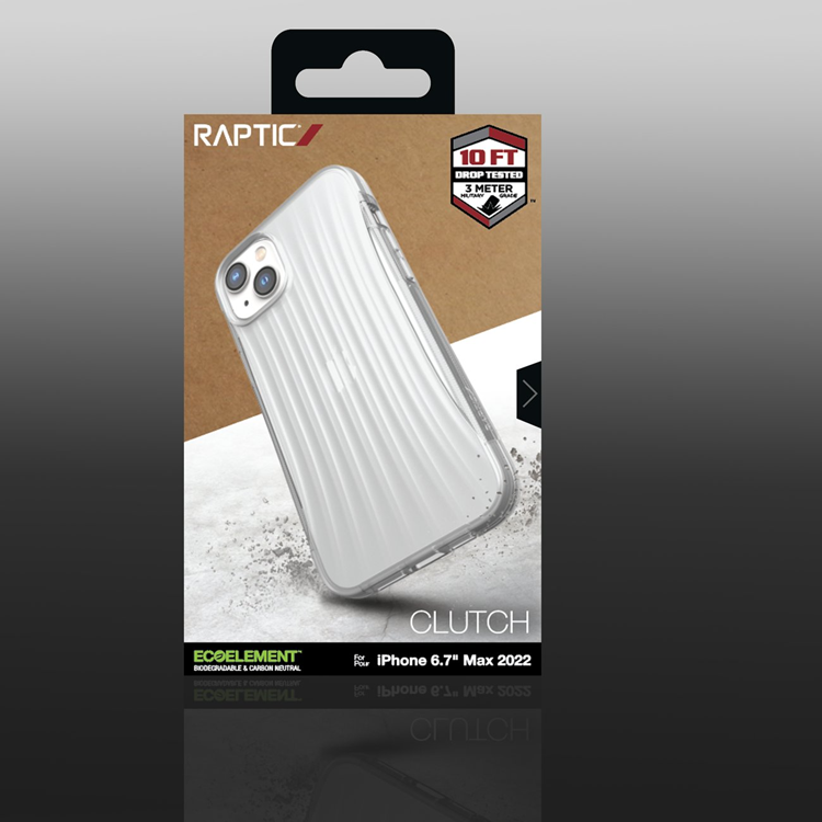 Raptic Raptic iPhone 14 Plus Skal Clutch - Transparent