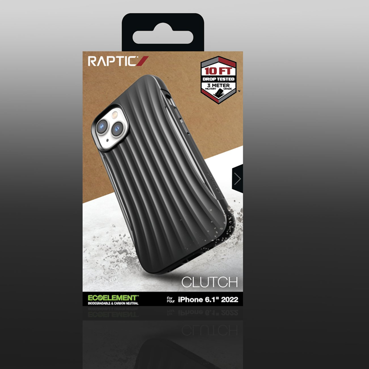 Raptic Raptic iPhone 14 Skal Clutch - Svart
