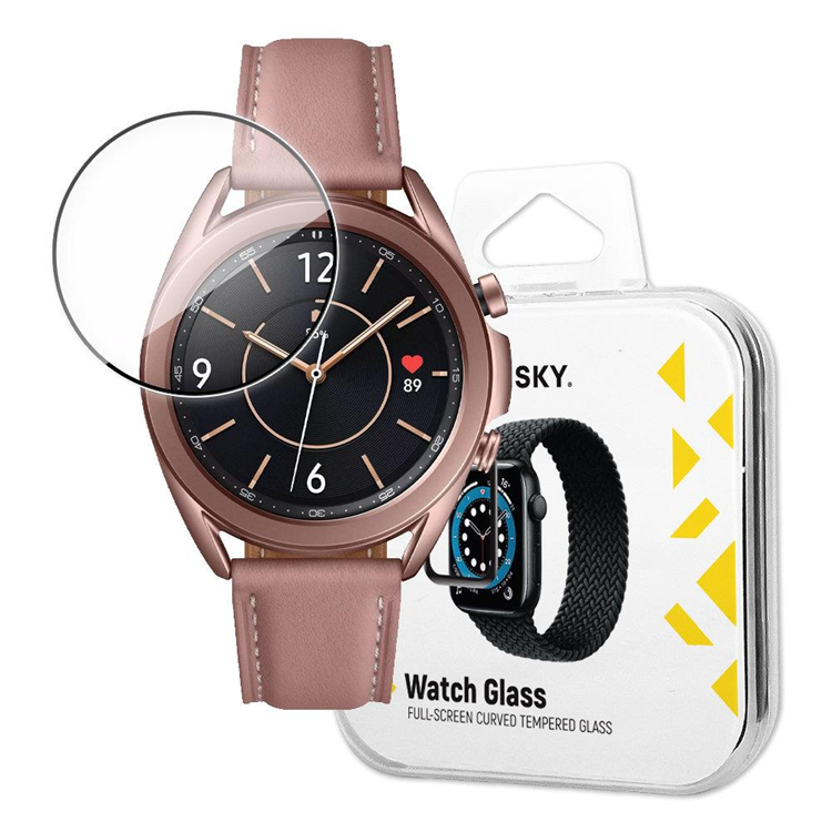 UTGATT1 Wozinsky Galaxy Watch 3 (41mm) Härdat Glas Hybrid - Svart
