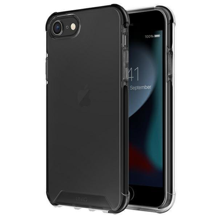 UNIQ UNIQ iPhone 7/8/SE (2020/2022) Skal Etui Combat - Svart