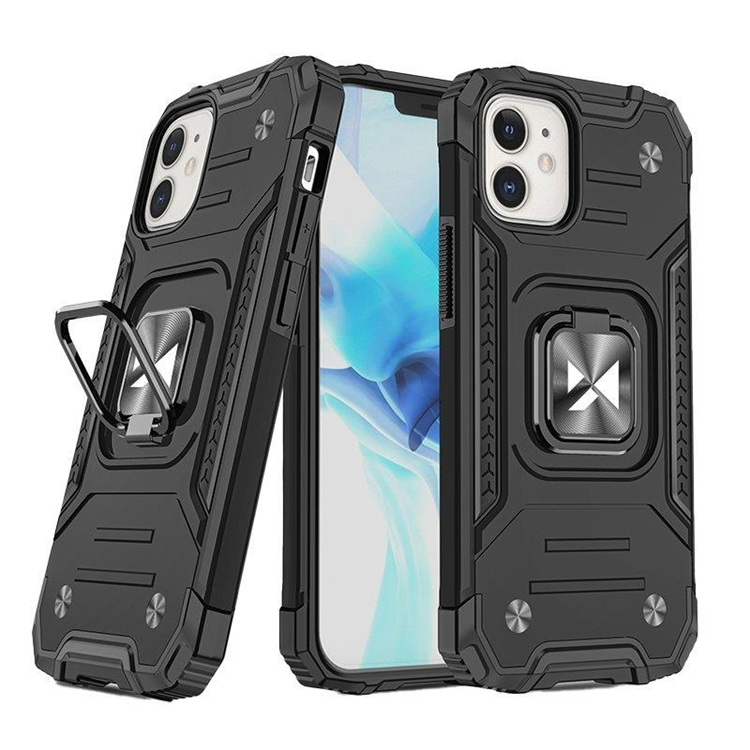 Wozinsky Wozinsky iPhone 14 Skal Ring Armor - Svart