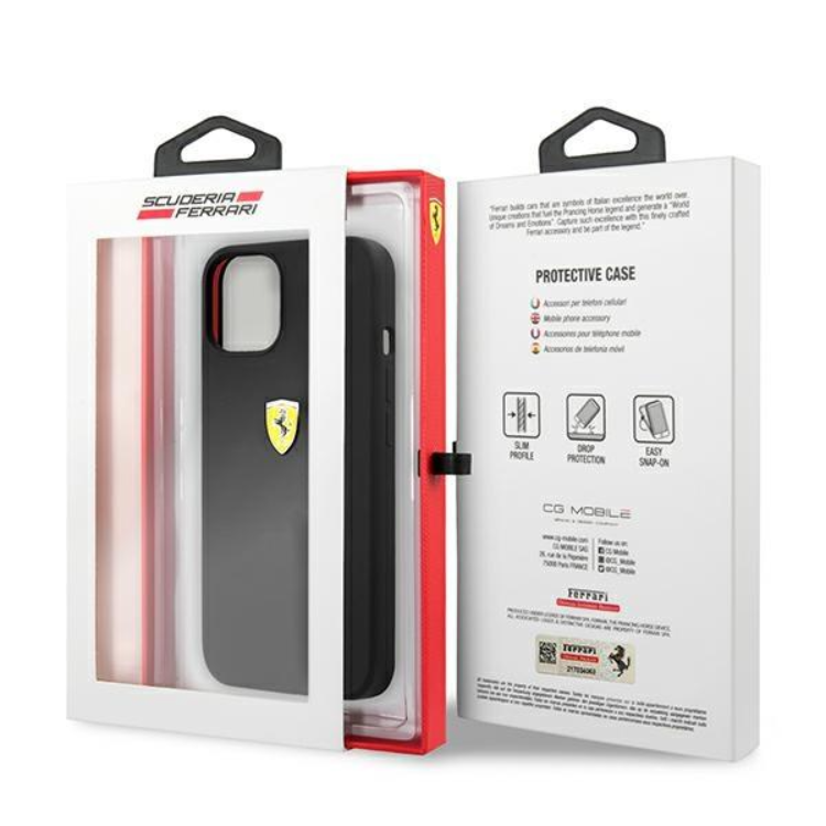 Ferrari Ferrari iPhone 13 Mini Skal Silicone - Svart