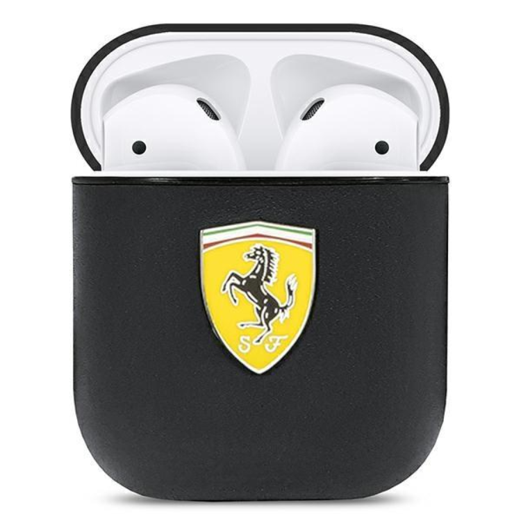 Ferrari Ferrari AirPods Skal Läder On Track - Svart