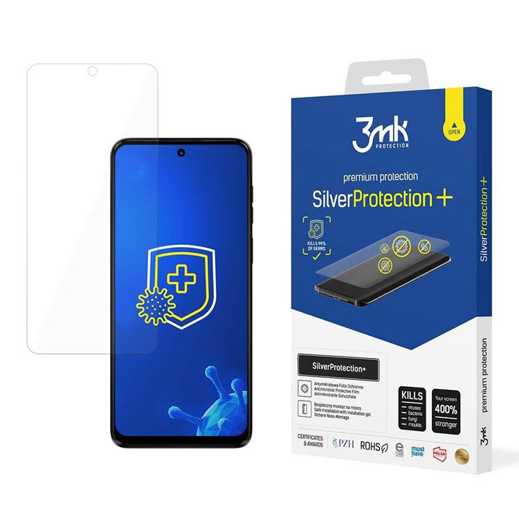 3MK 3MK Motorola Moto G14 Plastfilm skärmskydd Silver Protection+