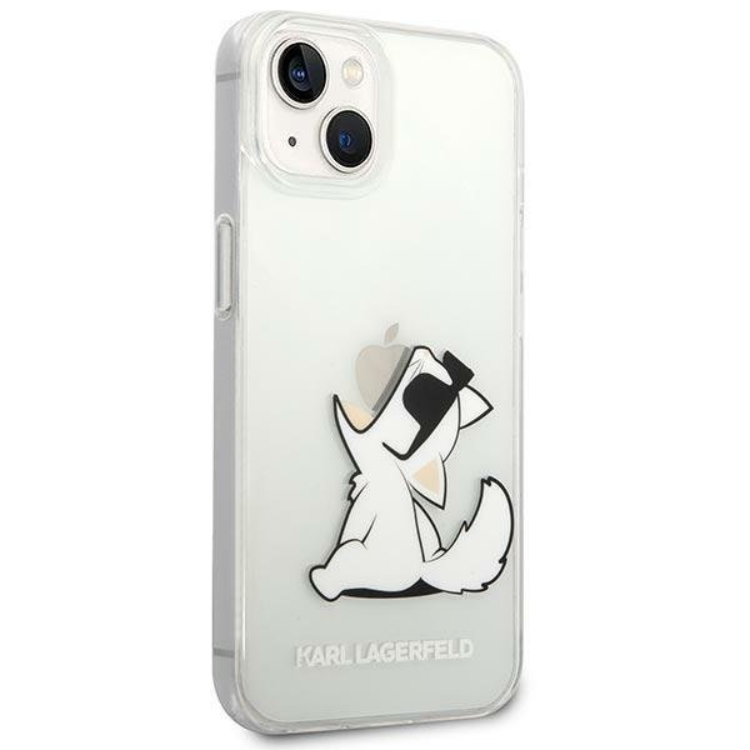 KARL LAGERFELD Karl Lagerfeld iPhone 14 Plus Skal Choupette Fun - Transparent