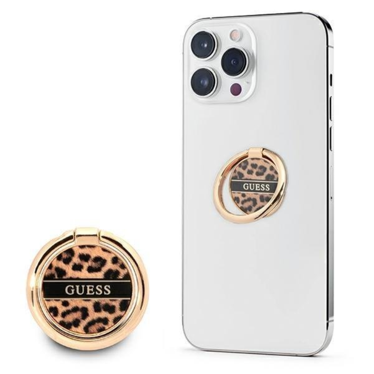 Guess Guess Ring Ställ Leopard Collection - Brun