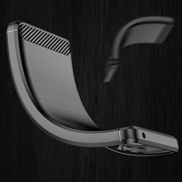 OEM Carbon Flexible Skal Xiaomi Poco M4 Pro 5G - Svart