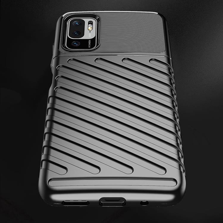 OEM Thunder Flexible Skal Xiaomi Redmi Note 10 / Poco M3 Pro - Svart