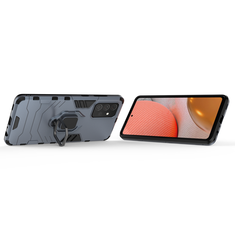 OEM Ring Armor Skal Galaxy A72 - Blå