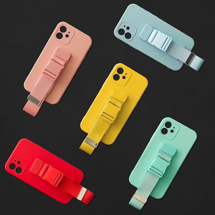 OEM Xiaomi Poco X4 Pro 5G Skal Rope Silicone Strap - Röd