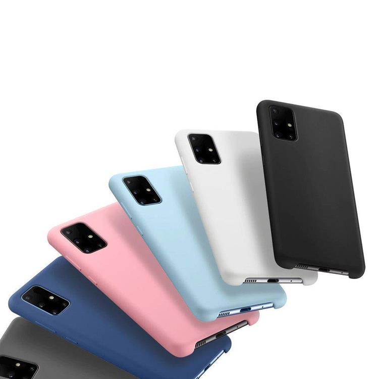 OEM Silicone Soft Flexible Skal Galaxy S21 Plus - Mörkblå