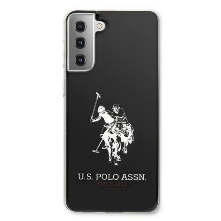 US Polo US Polo Shiny Big Logo Skal Galaxy S21 - Svart