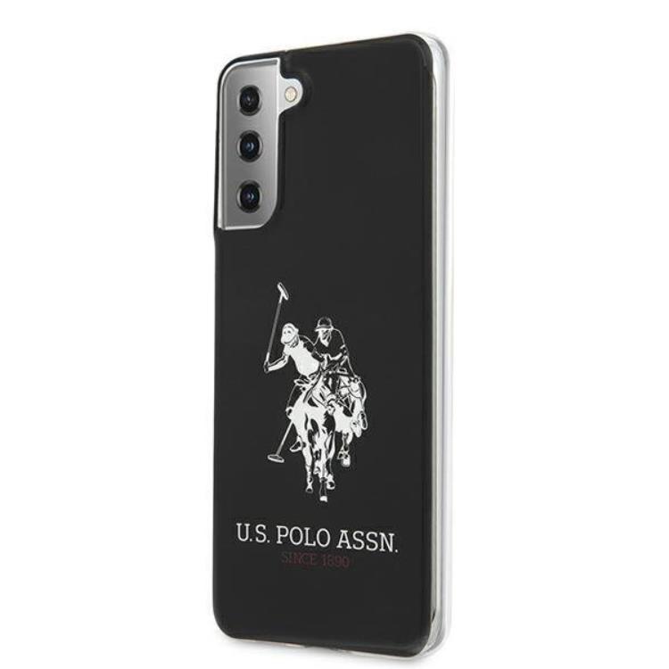 US Polo US Polo Shiny Big Logo Skal Galaxy S21 - Svart