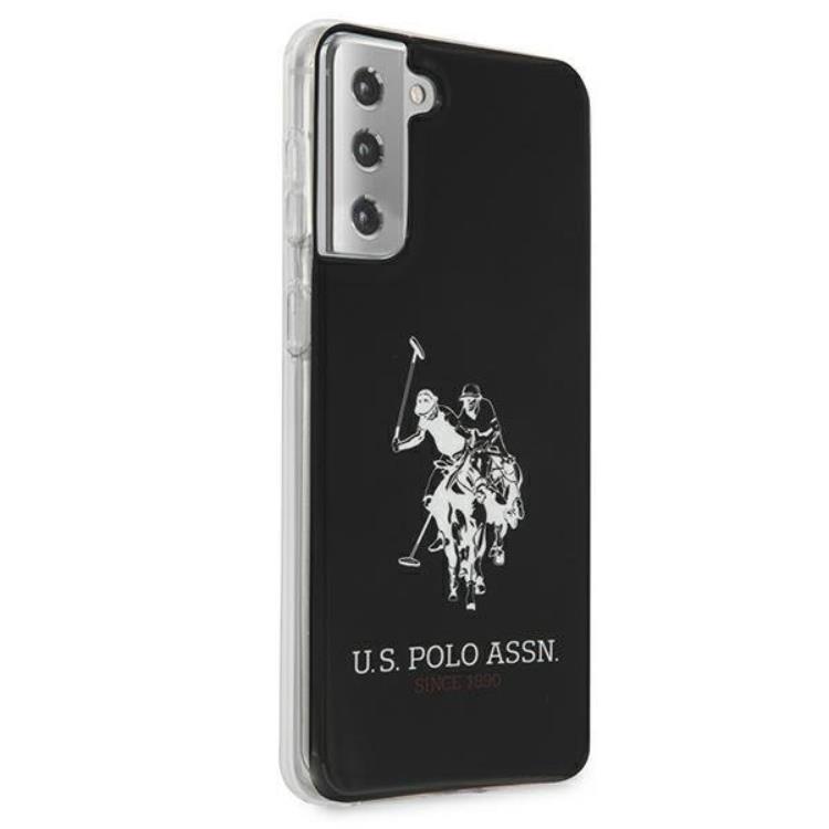 US Polo US Polo Shiny Big Logo Skal Galaxy S21 - Svart