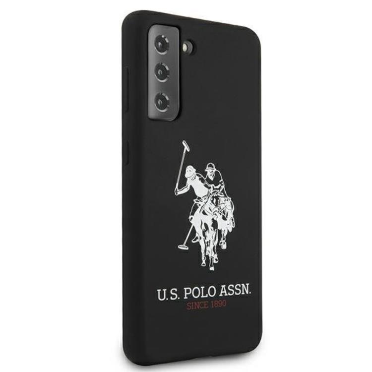 US Polo US Polo Silicone Logo Skal Galaxy S21 Plus - Svart