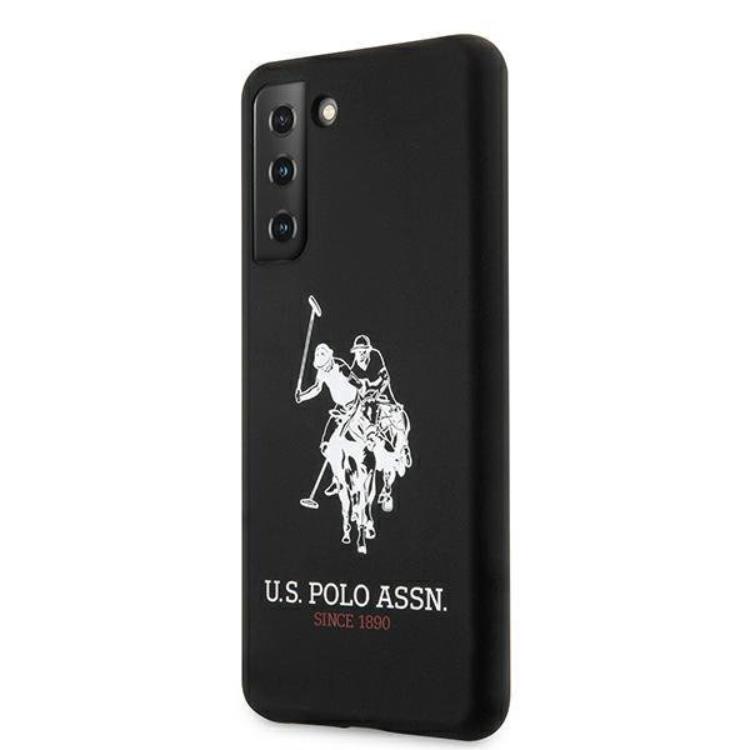 US Polo US Polo Silicone Logo Skal Galaxy S21 - Svart