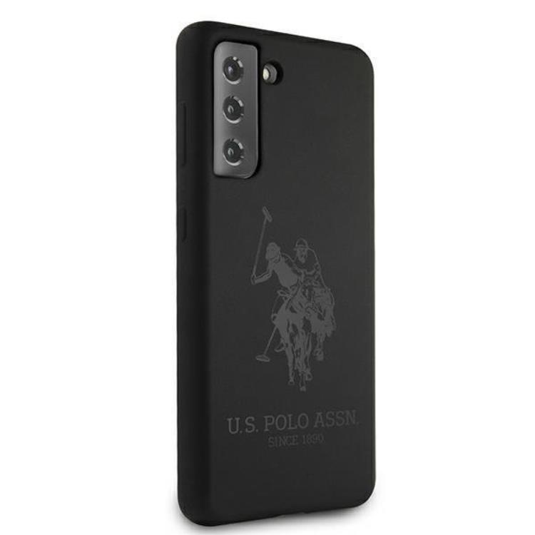 US Polo US Polo Silicone On Tone Skal Galaxy S21 - Svart