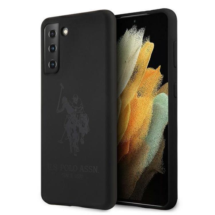 US Polo US Polo Silicone On Tone Skal Galaxy S21 - Svart