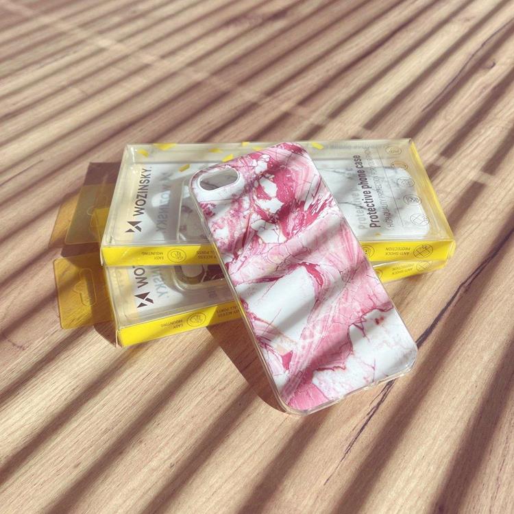 Wozinsky Wozinsky Marble Skal Galaxy A31 - Rosa