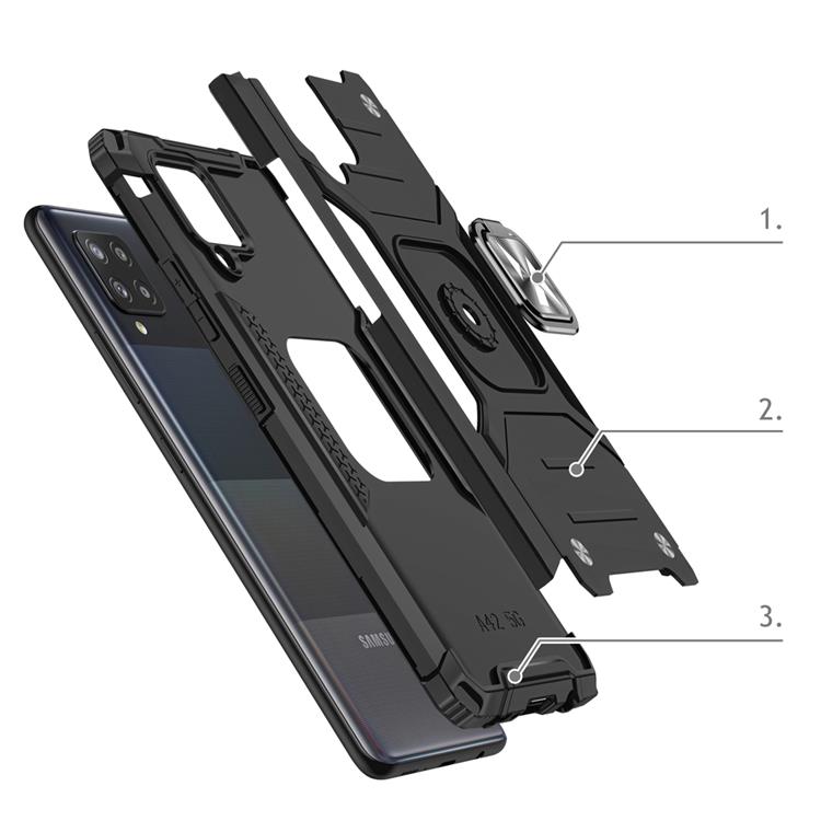 Wozinsky Wozinsky Ring Armor Skal Galaxy A42 - Rosa